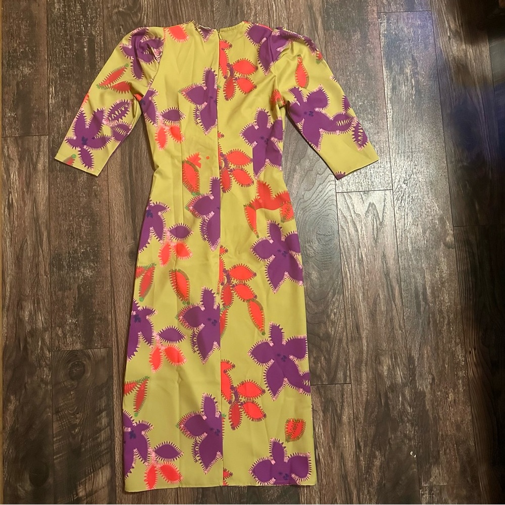 Free People BNWT Laagam Lea midi dress size Large - Picture 6 of 16